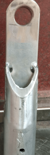 aluminium pole top